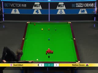 斯诺克威尔士公开赛32进16 大卫·吉尔伯特3-4马修·史蒂文斯  20250213海报