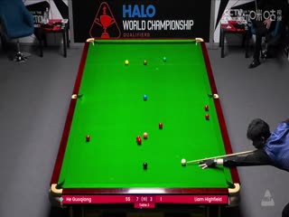 斯诺克世锦赛资格赛96进64及64进32 贺国强10-3利亚姆·海菲尔德（第二阶段） 20250413海报