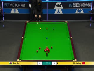 斯诺克威尔士公开赛32进16 马海龙2-4瑞恩·戴  20250213海报