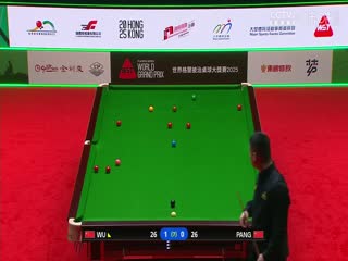 斯诺克世界大奖赛32进16 吴宜泽4-0庞俊旭 20250304海报