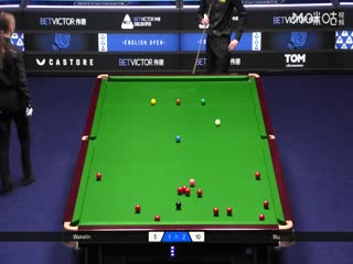 2025斯诺克英格兰公开赛32进16 吴宜泽4-2韦克林 20250917海报
