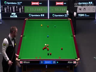 斯诺克球员锦标赛第一轮 凯伦·威尔逊6-3马克·艾伦 20250318海报