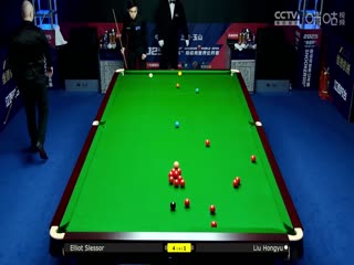 斯诺克玉山世界公开赛32进16 刘宏宇5-4埃利奥特·斯莱塞  20250225海报