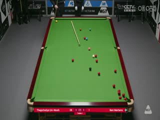 斯诺克威尔士公开赛资格赛 塔猜亚·乌诺2-4本·默滕斯 20250206海报