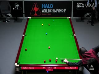 斯诺克世锦赛资格赛96进64及64进32 马修·史蒂文斯10-3西蒙·布莱克威尔（第二阶段） 20250413海报