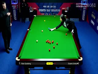 斯诺克玉山世界公开赛64进32 肖国栋4-5杜恩·琼斯  20250224海报