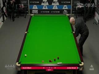 斯诺克威尔士公开赛64进32 大卫·吉尔伯特4-3乔丹·布朗  20250211海报