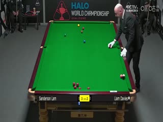 斯诺克世锦赛资格赛96进64 林杉峰4-5利亚姆·戴维斯（第一阶段） 20250410海报