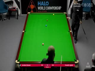 斯诺克世锦赛资格赛96进64 乔丹·布朗4-3法拉赫·阿贾布（第一阶段） 20250410海报