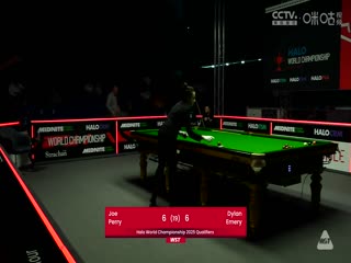 斯诺克世锦赛资格赛96进64 乔·佩里10-6迪伦·埃莫里（第二阶段） 20250410海报