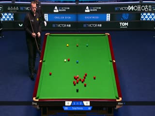 2025斯诺克英格兰公开赛16进8 马克·艾伦4-3丁俊晖（秦正） 20250919海报
