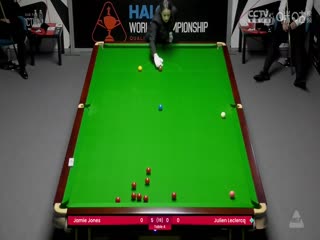 斯诺克世锦赛资格赛96进64  杰米·琼斯7-2朱利安·勒克莱（第一阶段） 20250411海报