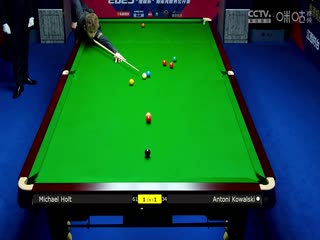 斯诺克玉山世界公开赛32进16 安东尼·科瓦尔斯基1-5迈克尔·霍尔特  20250225海报