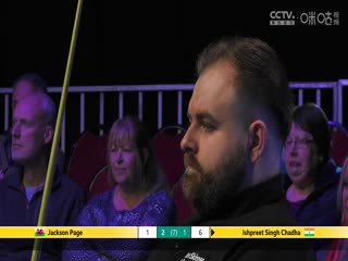 斯诺克威尔士公开赛32进16 伊什普利特·辛格·查达2-4杰克逊·佩吉  20250213海报