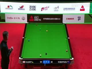 斯诺克世界大奖赛16进8 大卫·吉尔伯特1-4尼尔·罗伯逊  20250306海报