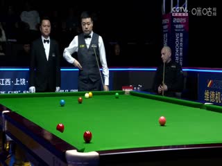 斯诺克玉山世界公开赛64进32 乔·佩里2-5丁俊晖  20250224海报