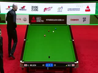 斯诺克世界大奖赛32进16 凯伦·威尔逊4-3马修·塞尔特 20250304海报