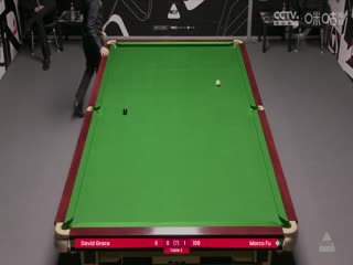 斯诺克威尔士公开赛资格赛 大卫·格雷斯0-4傅家俊 20250206海报