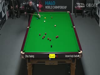 斯诺克世锦赛资格赛96进64及64进32 周跃龙5-4辛格·查达（第一阶段） 20250413海报