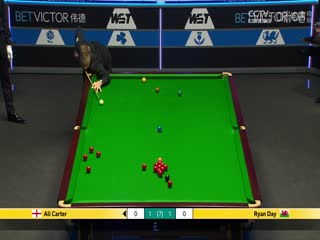 斯诺克威尔士公开赛16进8 瑞恩·戴1-4阿里·卡特  20250214海报