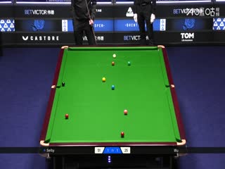 2025斯诺克英格兰公开赛16进8 吴宜泽2-4马克·塞尔比 20250919海报
