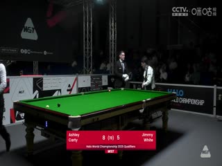 斯诺克世锦赛资格赛96进64  阿什利·卡蒂10-5吉米·怀特（第二阶段） 20250411海报