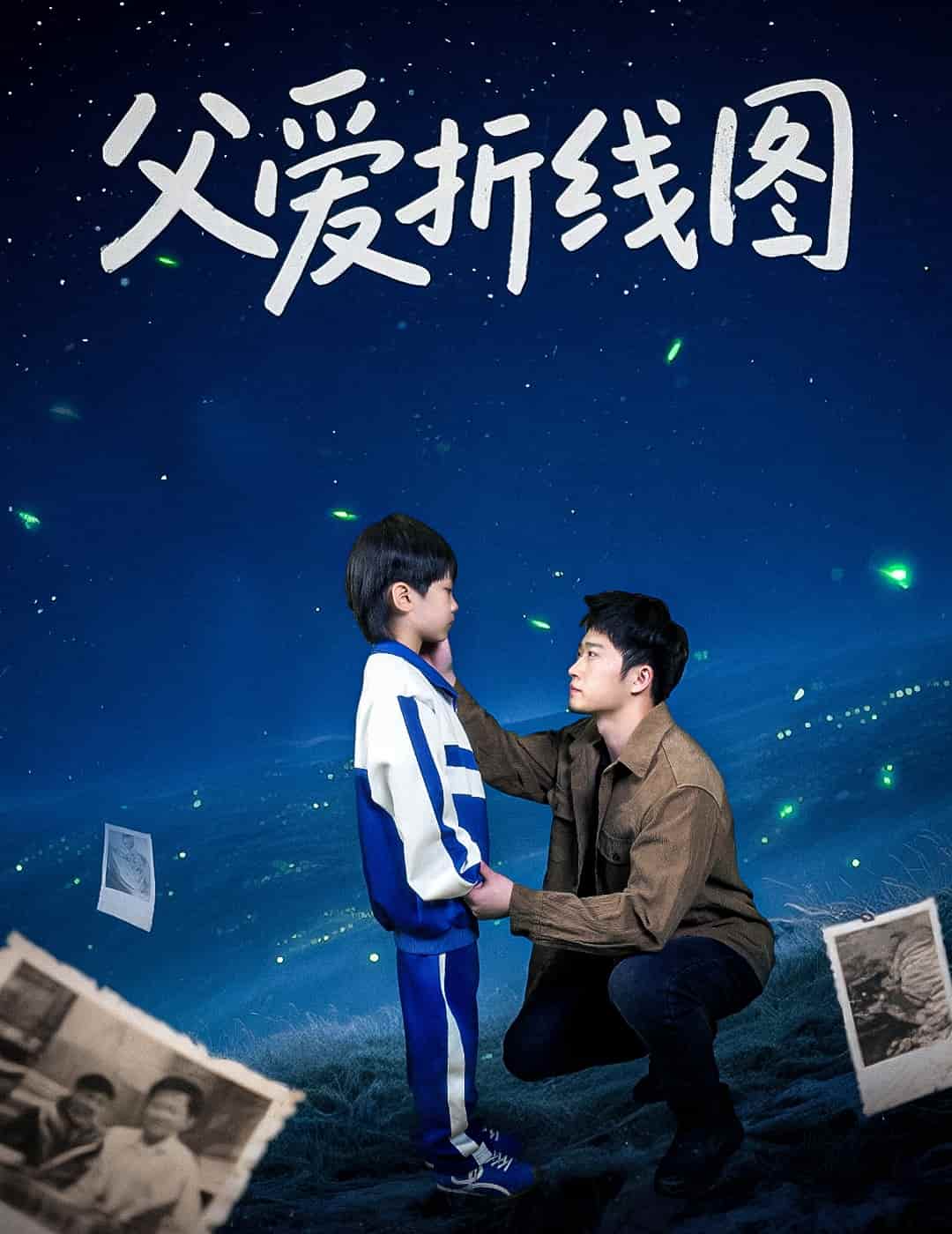 父爱折线图海报