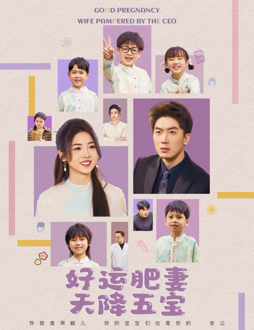 好运肥妻天降五宝海报
