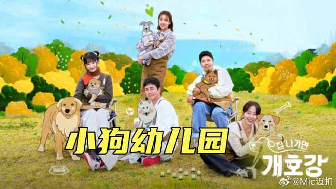 小狗幼儿园海报