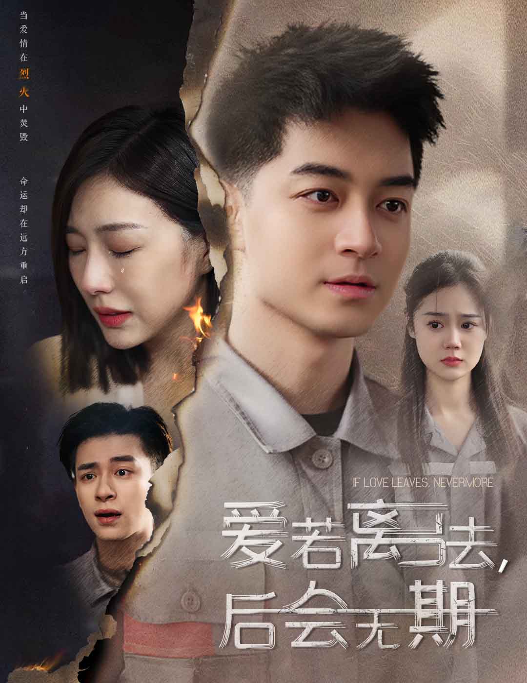 爱若离去，后会无期海报