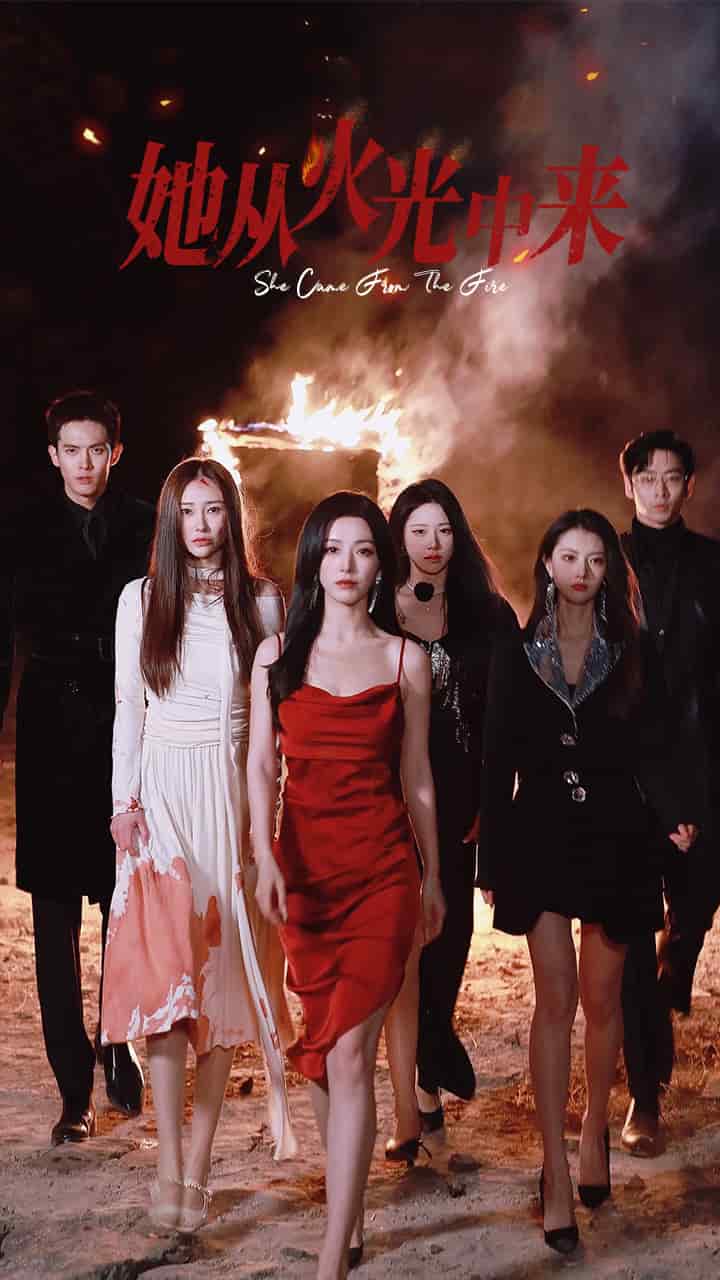 她从火光中来海报