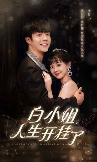 白小姐人生开挂了海报