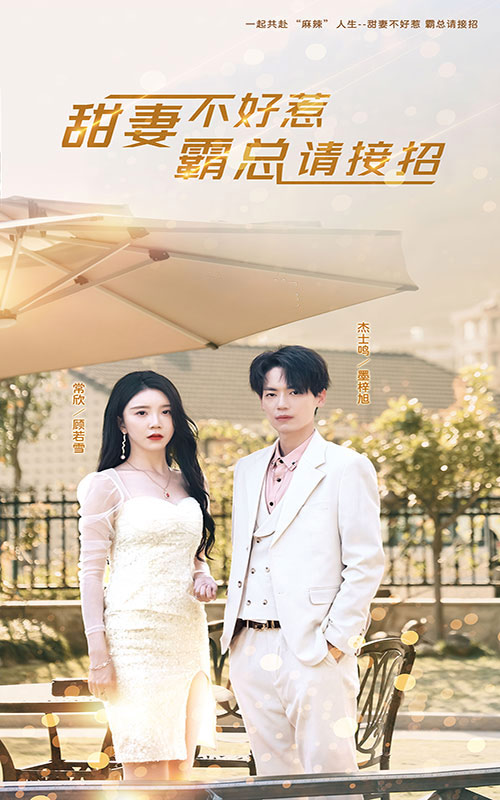 甜妻不好惹，霸总请接招海报