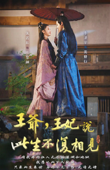 王爷，王妃说此生不复相见海报
