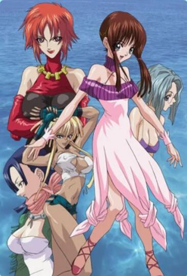 光与水的女神海报