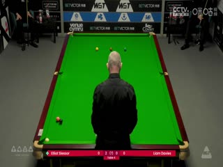 斯诺克威尔士公开赛资格赛 艾利奥特·斯莱瑟4-0利亚姆·戴维斯  20250204海报