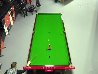 斯诺克德国大师赛32进16 汤姆·福德5-2丹尼尔·威尔斯  20250130海报