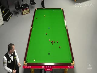 斯诺克德国大师赛32进16 马克·艾伦4-5吴宜泽  20250130海报