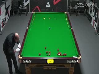 斯诺克威尔士公开赛资格赛 田鹏飞3-4海顿·平尼 20250205海报