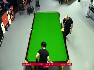 斯诺克德国大师赛32进16 卢卡·布雷塞尔2-5安东尼·麦克吉尔  20250130海报