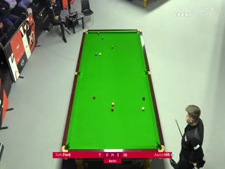 斯诺克德国大师赛16进8 汤姆·福德3-5亚伦·希尔  20250131海报