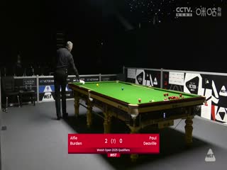 斯诺克威尔士公开赛资格赛 阿尔菲·博登4-0保罗·迪维尔 20250204海报