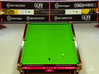 斯诺克德国大师赛16进8 吴宜泽5-2亚历山大·乌森巴赫  20250131海报