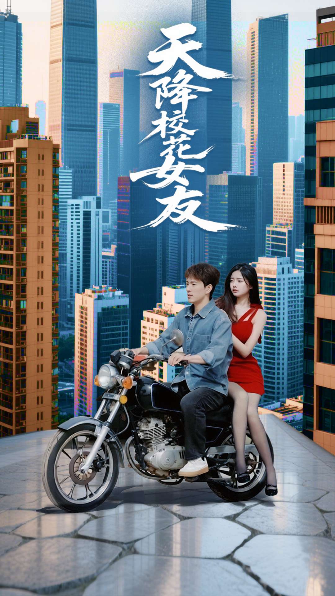 天降校花女友海报