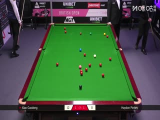 2025斯诺克英国公开赛 肖国栋4-1海顿·平尼 20250923海报