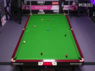 2025斯诺克英国公开赛 林杉峰4-2丹尼尔·沃莫斯利 20250923海报