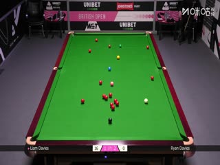 2025斯诺克英国公开赛64进32 瑞安·戴维斯2-4利亚姆·戴维斯 20250924海报