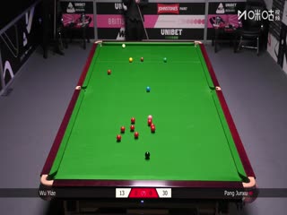 2025斯诺克英国公开赛第1轮 庞俊旭0-4吴宜泽 20250922海报