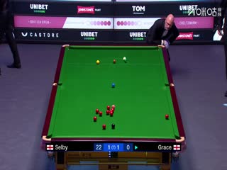 2025斯诺克英国公开赛第1轮 大卫·格雷斯1-4马克·塞尔比（朱峰立） 20250922海报