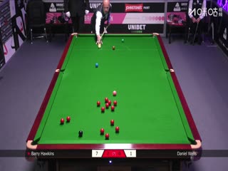 2025斯诺克英国公开赛第1轮 巴里·霍金斯4-0丹尼尔·威尔斯 20250922海报